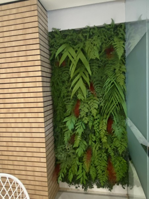 Instalação de Jardim Vertical para Apartamento Liberdade - Jardim Vertical com Flores