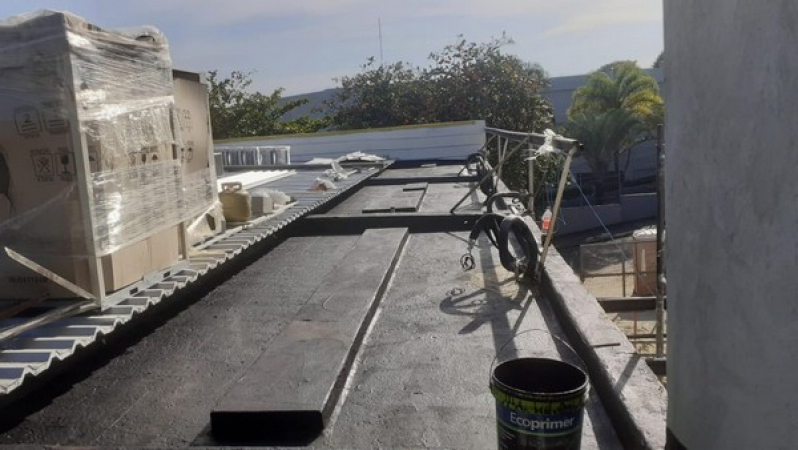 Serviço de Impermeabilização com Manta Asfáltica São Vicente - Impermeabilização com Manta Asfáltica