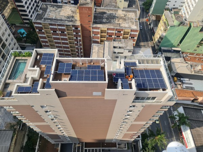 Sistema de Placas Fotovoltaicas Valor Higienópolis - Sistema de Energia Solar São Paulo